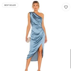 ELLIATT Cassini Dress in Blue Size Small Worn 1x $189